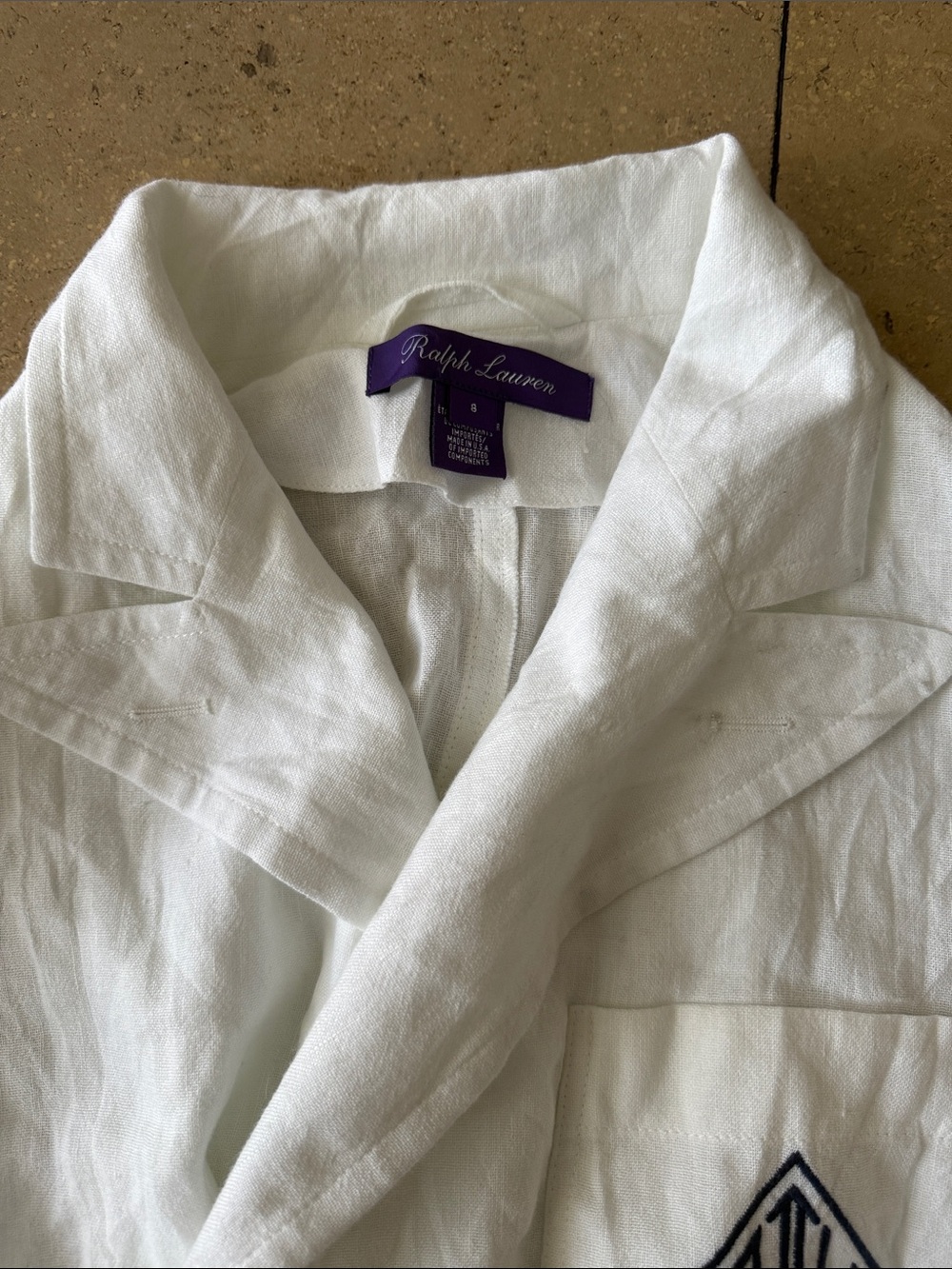 Ralph Lauren Purple Label Cream Trench Coat - Picture 16 of 16